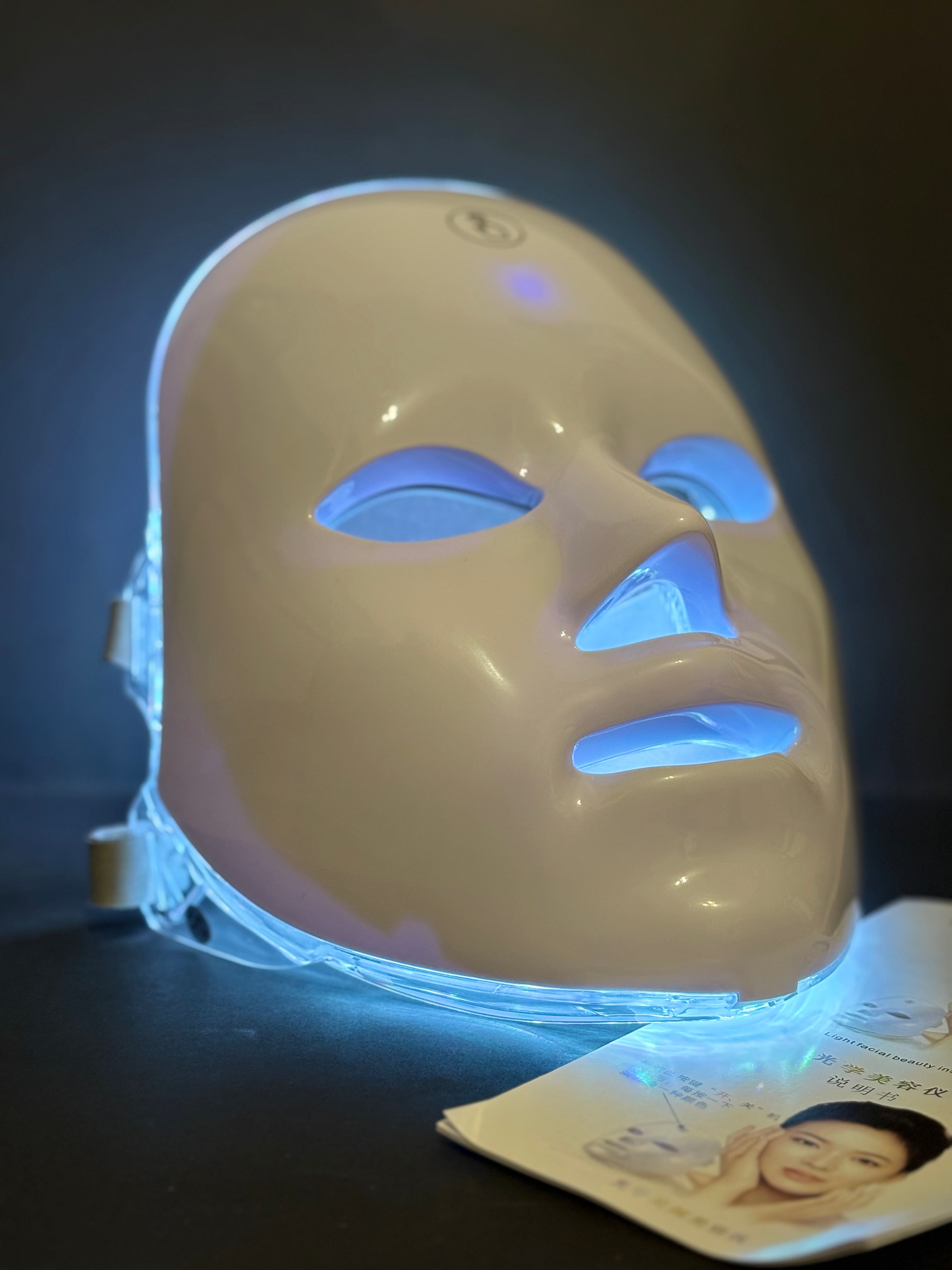Máscara de belleza facial led
