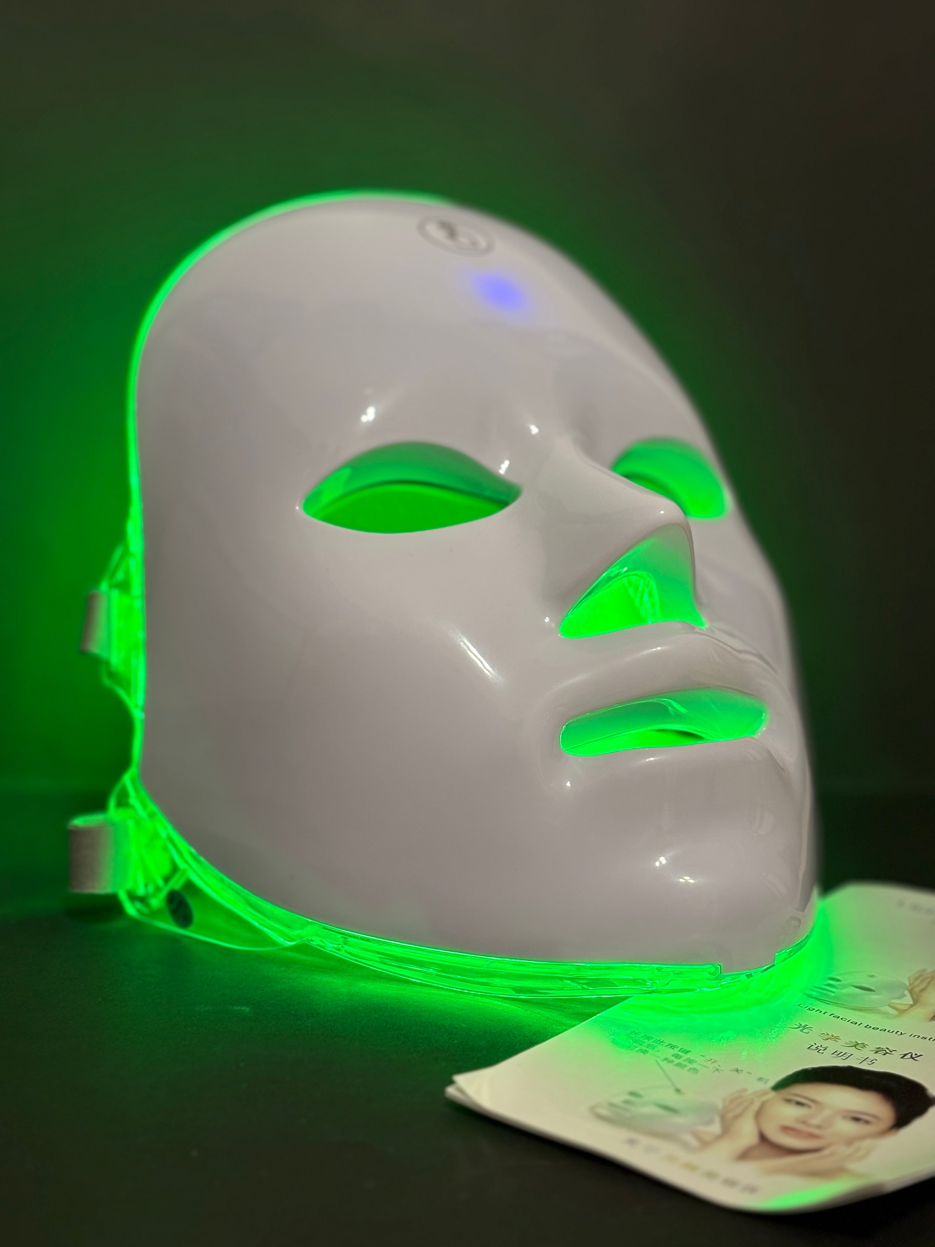 Máscara de belleza facial led