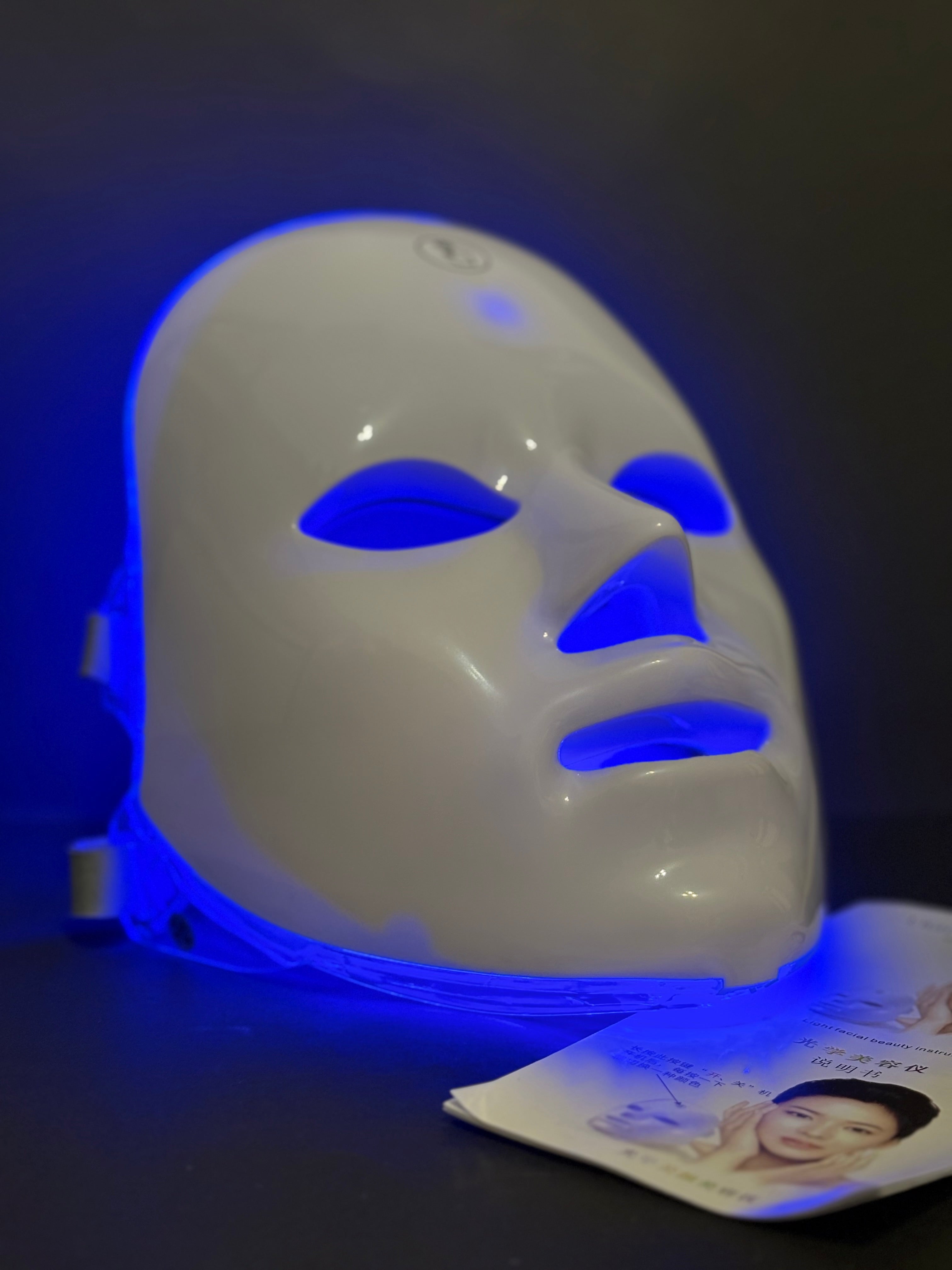 Máscara de belleza facial led